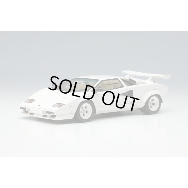 画像2: EIDOLON 1/43 Lamborghini Countach LP5000S 1982 with Rear wing Pearl White (2)