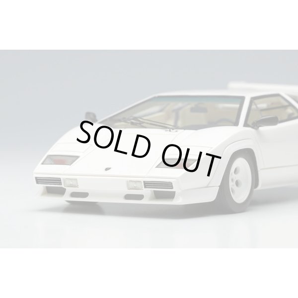 画像4: EIDOLON 1/43 Lamborghini Countach LP5000S 1982 with Rear wing Pearl White (4)