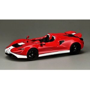 画像: CM MODEL 1/64 McLaren Elva Red / White