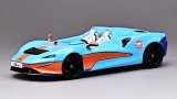 画像: CM MODEL 1/64 McLaren Elva Gulf Sky Blue / Orange