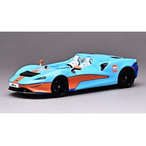 画像: CM MODEL 1/64 McLaren Elva Gulf Sky Blue / Orange