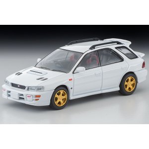 画像: TOMYTEC 1/64 Limited Vintage NEO Subaru Impreza Pure Sports Wagon WRX STi Version V (White) 1998