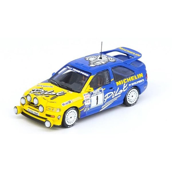 画像2: INNO Models 1/64 Ford Escort RS COSWORTH #1 "MICHELIN PILOT" British Rally Championship 1994 M.Wilson B.Thomas (2)