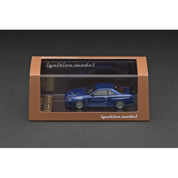 画像3: ignition model 1/64 Nissan Skyline GT-R Mine`s (R34) Bayside Blue (3)