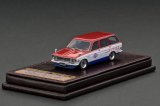 画像: ignition model 1/64 Datsun Bluebird (510) Wagon Red / White / Blue