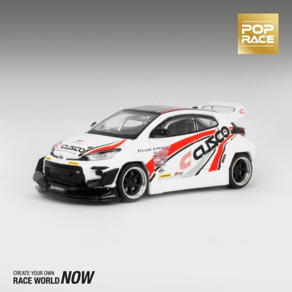 画像1: POP RACE 1/64 PANDEM GR Yaris Cusco (1)