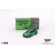 画像1: MINI GT 1/64 Porsche 911 Turbo S Python Green (RHD) (1)