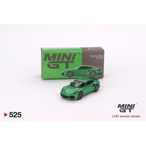 画像: MINI GT 1/64 Porsche 911 Turbo S Python Green (RHD)