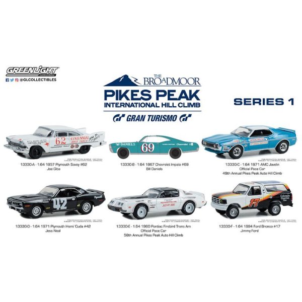 画像1: GREEN LiGHT 1/64 Pikes Peak International Hill Climb Series 1 (1)