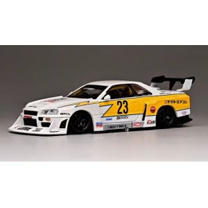 画像: CM MODEL 1/64 Nissan Skyline ER34 LBWK Super Silhouette No.23