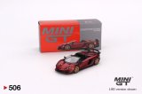 画像: MINI GT 1/64 Lamborghini Aventador SVJ Roadster Rosso Efesto [Red] (LHD)