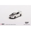 画像2: MINI GT 1/64 Nissan Skyline GT-R R34 V-Spec II N1 White (RHD) (2)