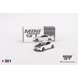 画像: MINI GT 1/64 Nissan Skyline GT-R R34 V-Spec II N1 White (RHD)