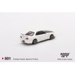 画像3: MINI GT 1/64 Nissan Skyline GT-R R34 V-Spec II N1 White (RHD) (3)