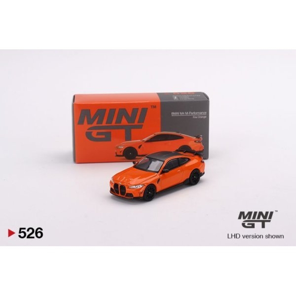 画像1: MINI GT 1/64 BMW M4 M Performance (G82) Fire Orange (RHD) (1)