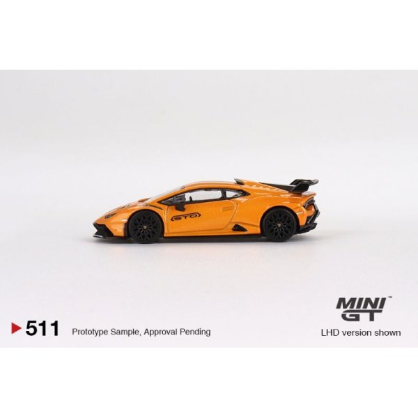 画像4: MINI GT 1/64 Lamborghini Huracán STO Borealis Orange (LHD) (4)