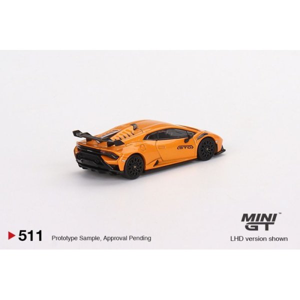 画像3: MINI GT 1/64 Lamborghini Huracán STO Borealis Orange (LHD) (3)