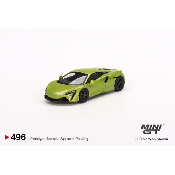 画像2: MINI GT 1/64 McLaren Altura Flax Green (RHD) (2)