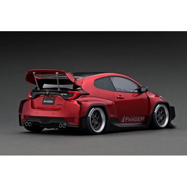 画像2: ignition model 1/18 PANDEM GR YARIS (4BA) Red Metallic (2)