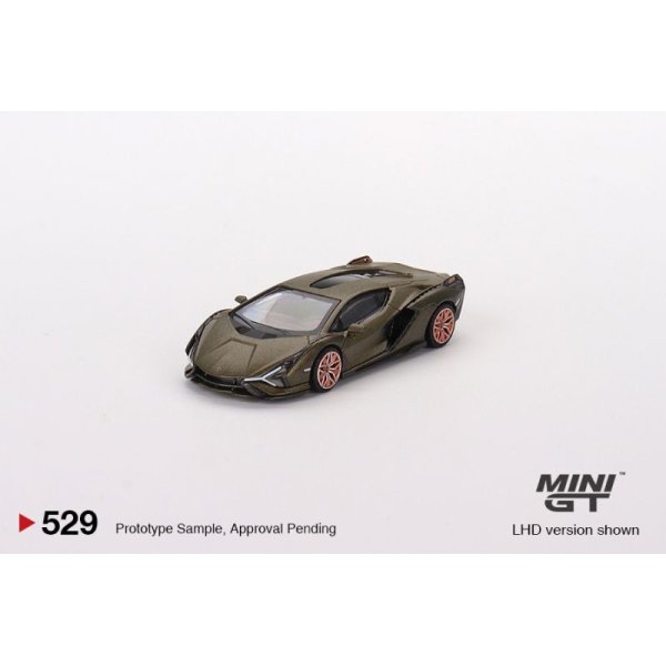 画像1: MINI GT 1/64 Lamborghini Cyan FKP 37 Presentation (LHD) (1)