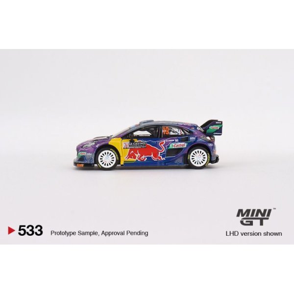 画像3: MINI GT 1/64 Ford Puma Rally1 #19 M-Sport Ford WRT 2022 Rally MonteCarlo Winner (LHD) (3)