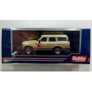 画像: Hobby JAPAN 1/64 Toyota Land Cruiser 60 GX 1984 with Side Decal Beige Metallic