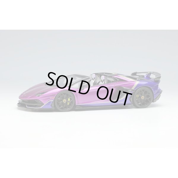 画像1: EIDOLON COLLECTION 1/43 Lamborghini Aventador SVJ Roadster 2020 Ad Personam 2 tone paint Viola Fineo / Viola Hestia Limited 150 pcs. (1)