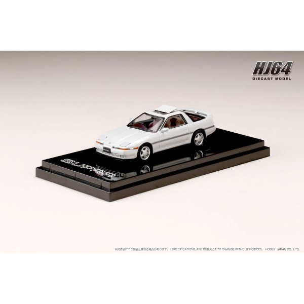 画像2: Hobby JAPAN 1/64 Toyota Supra (A70) 2.5GT TWIN TURBO LIMITED Super White Pearl Mica OP Rear Window Sticker (with Outer Sliding Sunroof parts) (2)