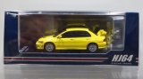 画像: Hobby JAPAN 1/64 Mitsubishi Lancer GSR EVOLUTION 7 with Dandelion Yellow Engine Display Model