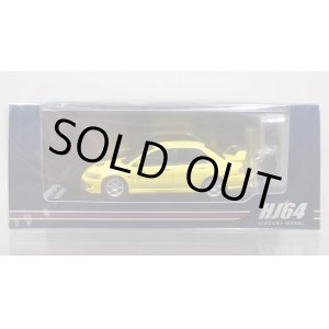 画像: Hobby JAPAN 1/64 Mitsubishi Lancer GSR EVOLUTION 8 Yellow Solid with Engine Display Model