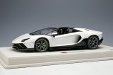 画像: EIDOLON 1/18 Lamborghini Aventador LP780-4 Ultimae Roadster 2021 (Leirion Wheel) Bianco Opalis / Black Limited 50 pcs.