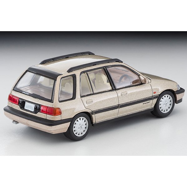 画像2: TOMYTEC 1/64 Limited Vintage NEO Honda Civic Shuttle 56i (Beige) '87 (2)