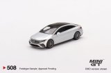 画像: MINI GT 1/64 Mercedes-Benz EQS 580 4MATIC Silver Metallic (LHD)