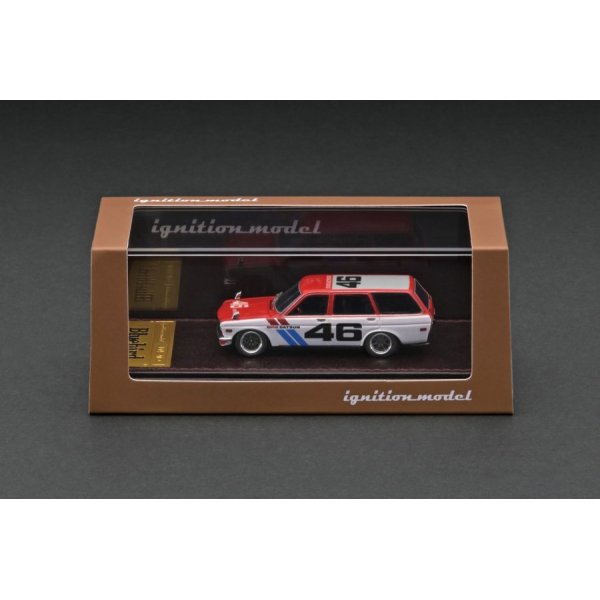 画像3: ignition model 1/64 Datsun Bluebird (510) Wagon Red / White (3)