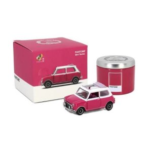 画像: Tiny City Mini Cooper Mk 1 PANTONE Fuchsia Rose with Sunroof