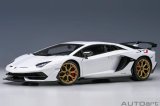 画像: AUTOart 1/18 Lamborghini Aventador SVJ (Bianco Asopo)