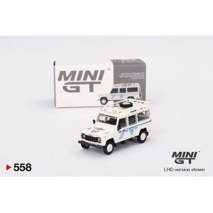 画像: MINI GT 1/64 Land Rover Defender 110 1991 Safari Rally Martini Racing Support Vehicle (LHD)