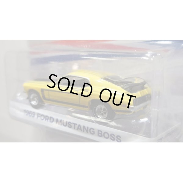 画像5: GREEN LiGHT EXCLUSIVE 1/64 1969 Ford Mustang Boss 302 (USPS): 2022 Pony Car Stamp Collection by Artist Tom Fritz (5)