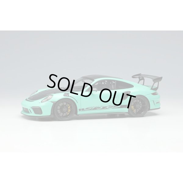 画像1: EIDOLON 1/43 Porsche 911 (991.2) GT3 RS Weissach package 2018 Mint Green Limited 80 pcs. (1)