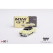 画像1: MINI GT 1/64 Lincoln Capri 1954 Premier Yellow (LHD) (1)