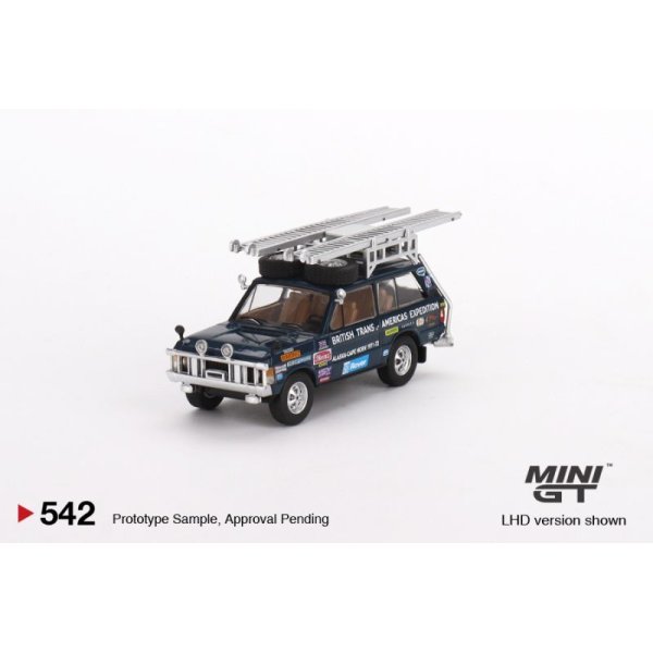 画像2: MINI GT 1/64 Range Rover 1971 British Trans- American Expedition VXC-868K (LHD) (2)