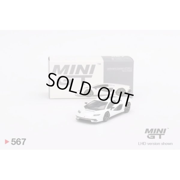 画像1: MINI GT 1/64 Lamborghini Countach LPI 800-4 Bianco Siderale (LHD) (1)