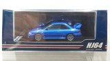 画像: Hobby JAPAN 1/64 SUBARU IMPREZA 22B Sti Version (GC8改) / Euro Custom Version Sonic Blue Mica