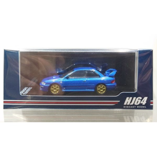 画像1: Hobby JAPAN 1/64 SUBARU IMPREZA 22B Sti Version (GC8改) / Rally Custom Version Sonic Blue Mica (1)