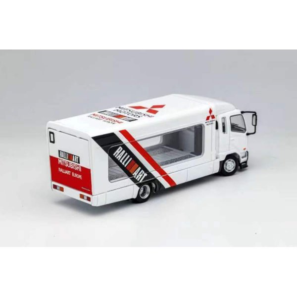 画像2: Gaincorp Products 1/64 Mitsubishi FUSO Truck Mitsubishi RALLIART (2)