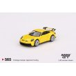 画像2: MINI GT 1/64 Porsche 911 (992) GT3 Racing Yellow (RHD) (2)