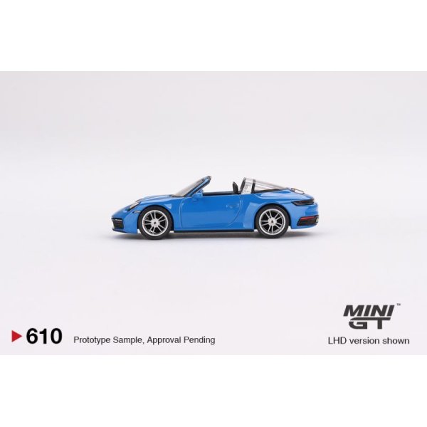 MINI GT 1/64 Porsche 911 Targa 4S Shark Blue (LHD) - AXELLWORKS HOBBYTOWN