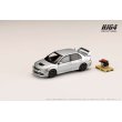 画像2: Hobby JAPAN 1/64 Mitsubishi Lancer GSR EVOLUTION 9 MR Cool Silver Metallic with Engine Display Model (2)