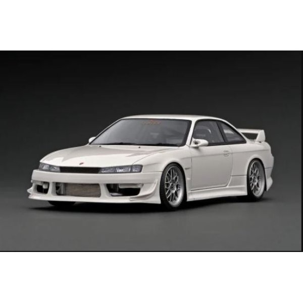 画像1: ignition model 1/18 VERTEX S14 Silvia White (1)