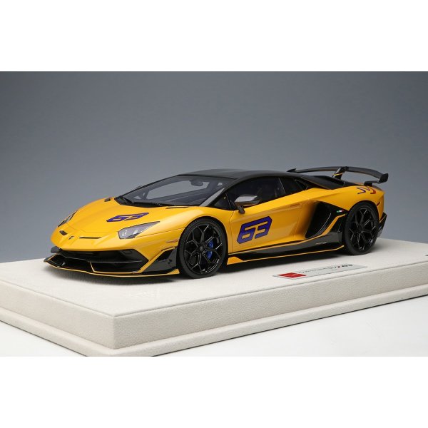 画像2: EIDOLON 1/18 Lamborghini Aventador SVJ 63 2018 Pearl Yellow Limited 63 pcs. (2)